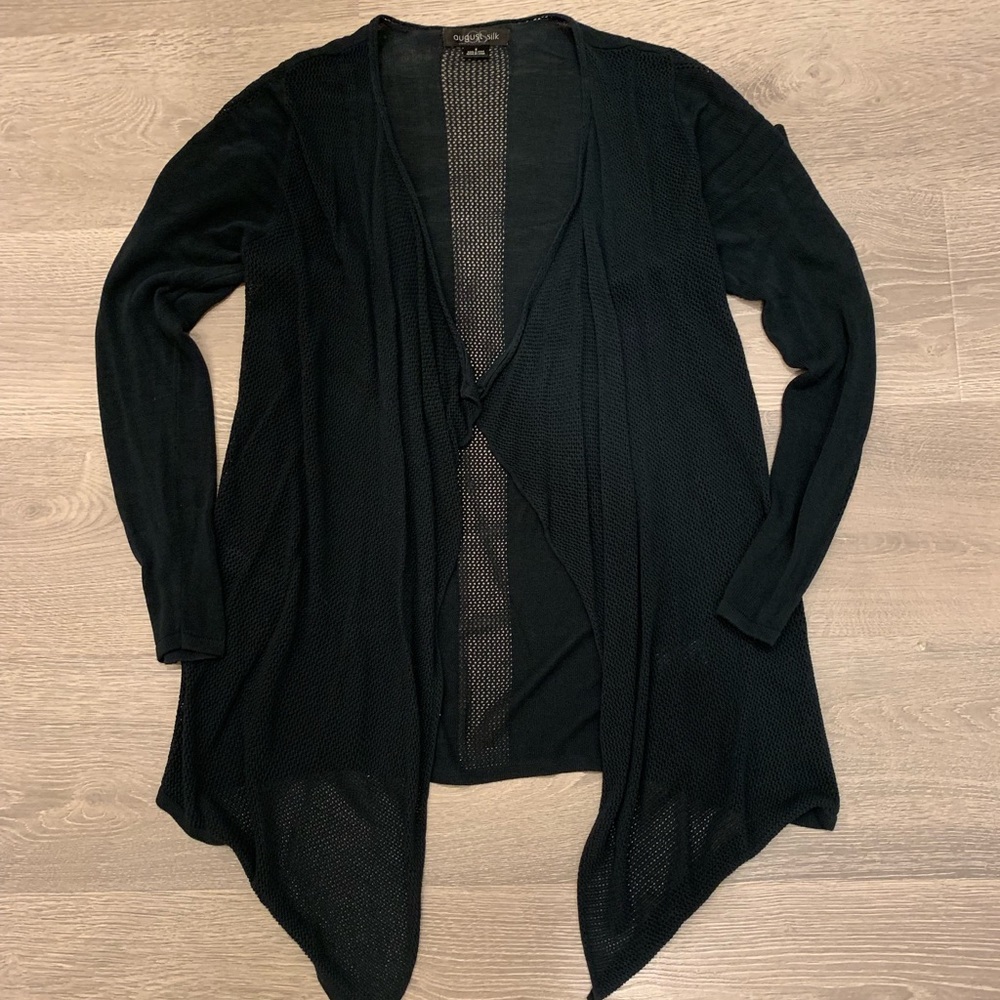 Hunter green cardigan